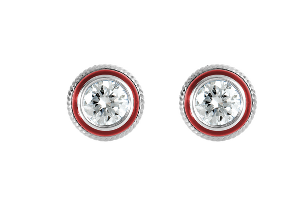 Wellendorff declaration of love ear studs