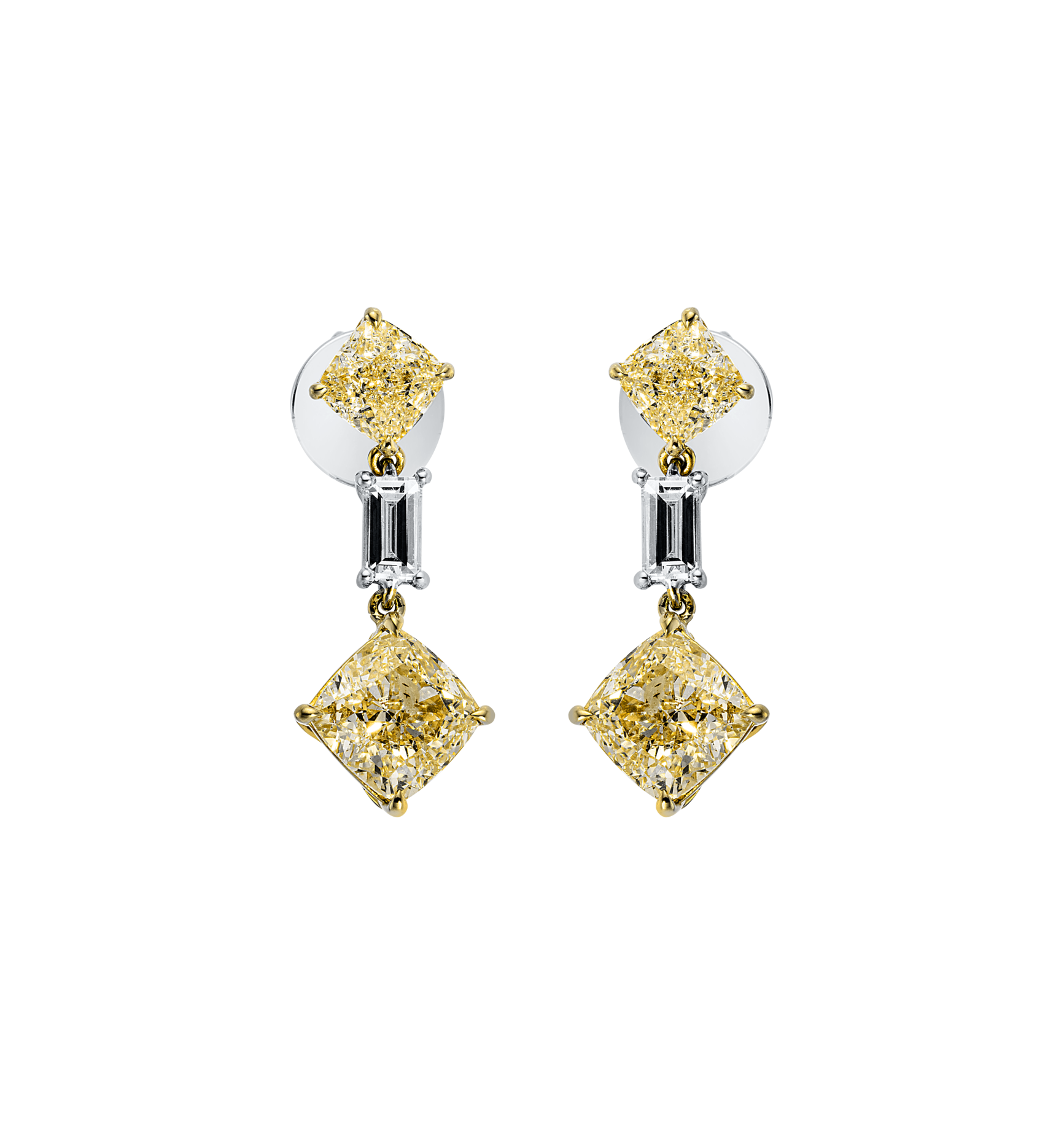 Brogle Selection Bicolor Diamantohrstecker