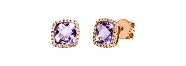 Brogle Classic Amethystohrstecker