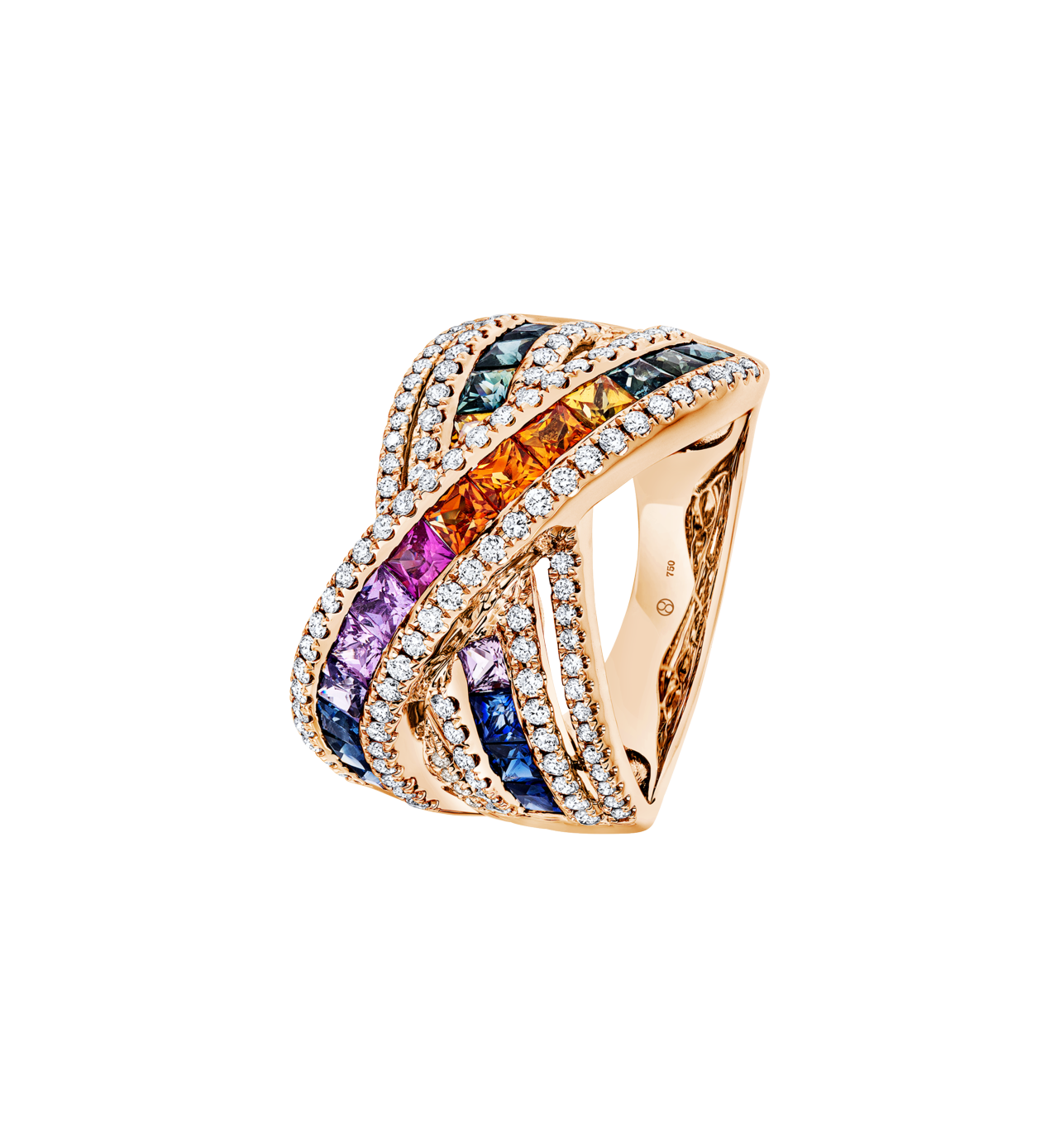 Brogle Selection Saphirring Rainbow Brogle Selection Saphirring Rainbow