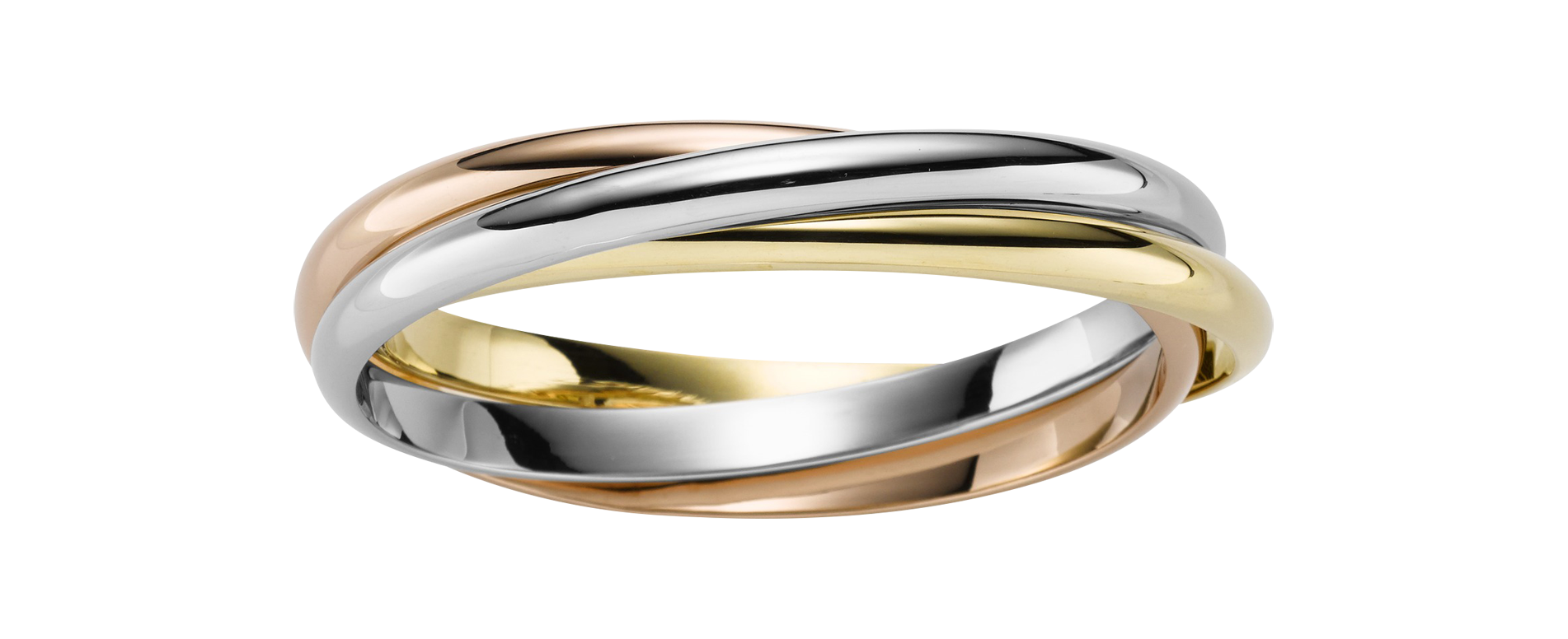 Brogle Classic Bicolor Goldarmreif 6mm Brogle Classic Bicolor Goldarmreif 6mm