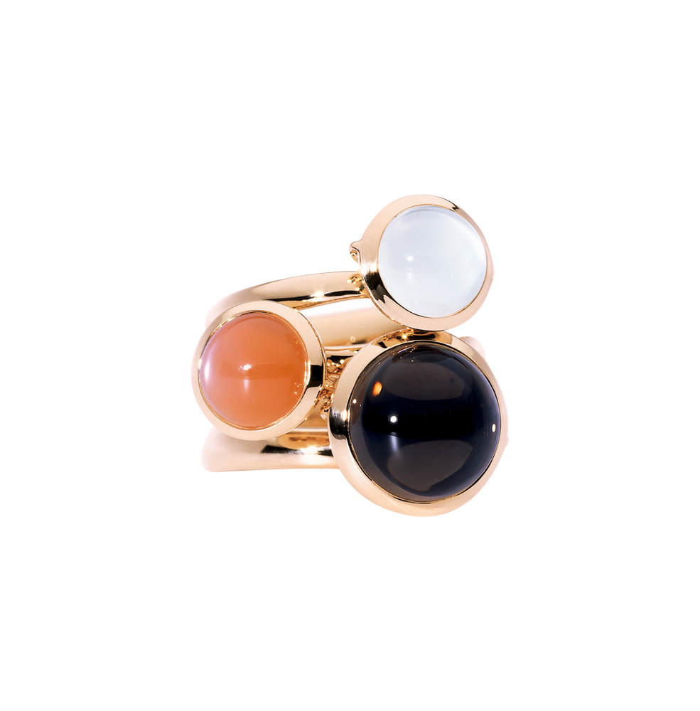 Tamara Comolli Bouton Rauchquarz S Ring Tamara Comolli Bouton Rauchquarz S Ring