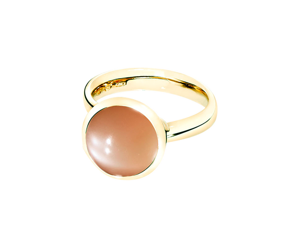 Tamara Comolli Bouton Brown Moonstone L Ring Tamara Comolli Bouton Brown Moonstone L Ring