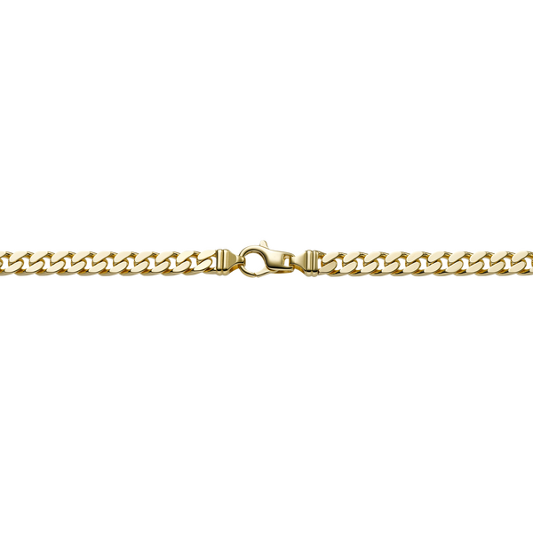 Brogle Selection Essentials curb chain 4-sided diamond 585 7mm