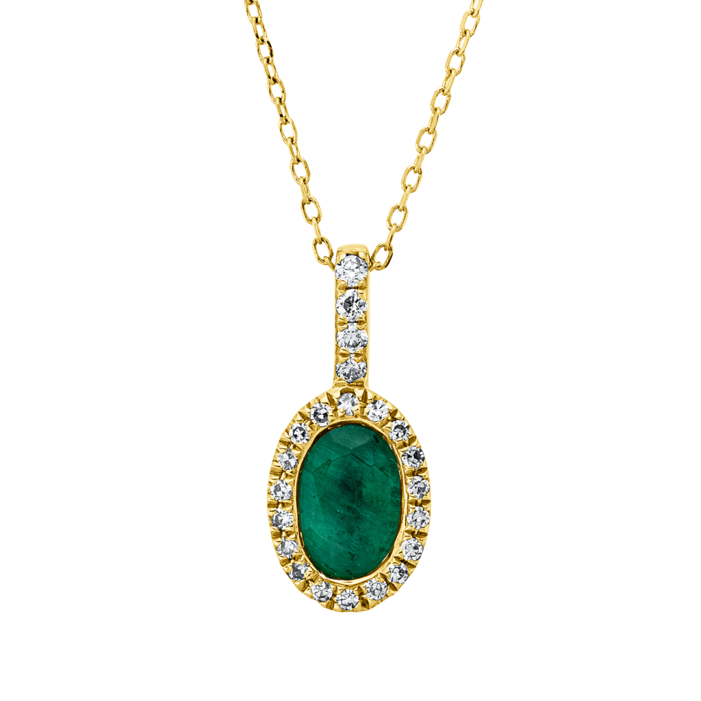 Brogle Classic Kette mit Smaragdanhänger Brogle Classic Kette mit Smaragdanhänger