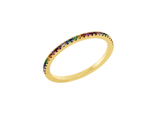 Brogle Classic Saphirring Rainbow