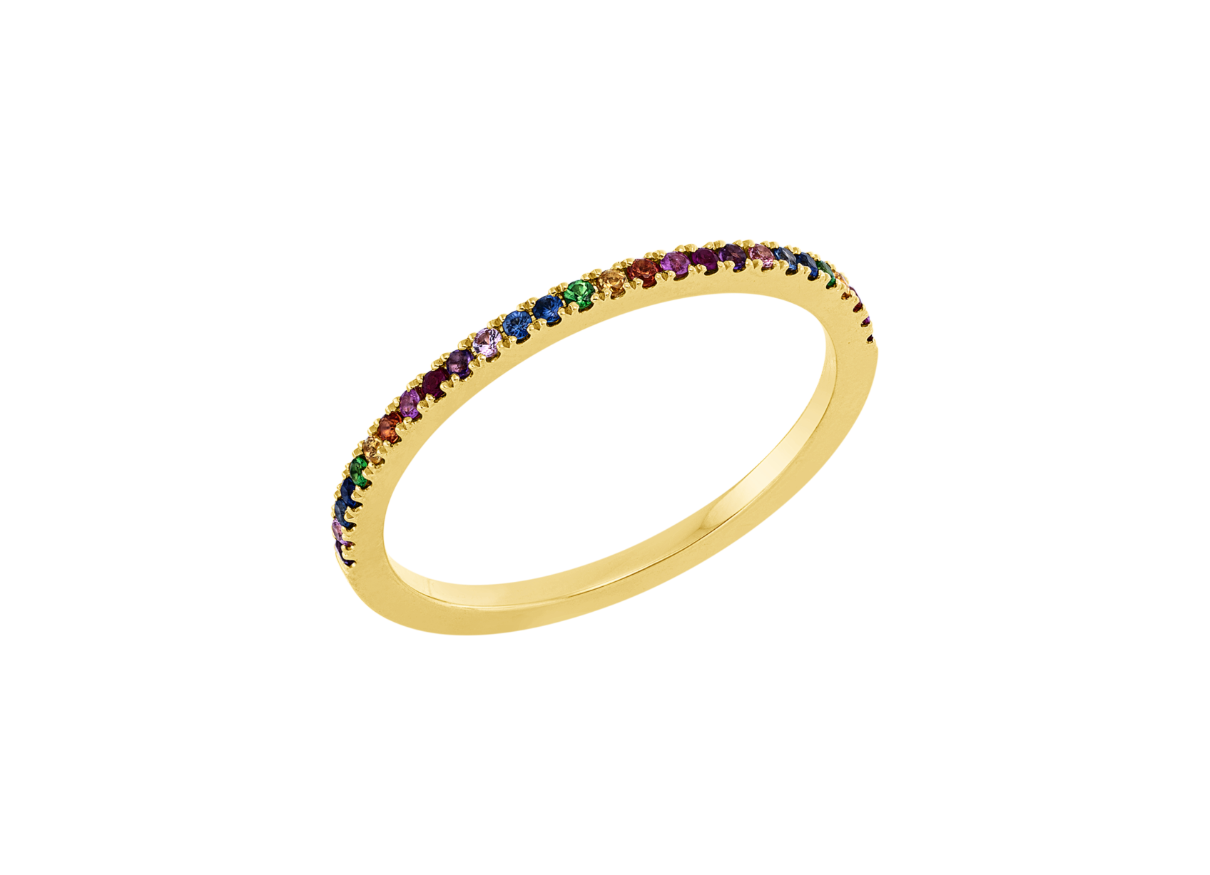 Brogle Classic Saphirring Rainbow Brogle Classic Saphirring Rainbow