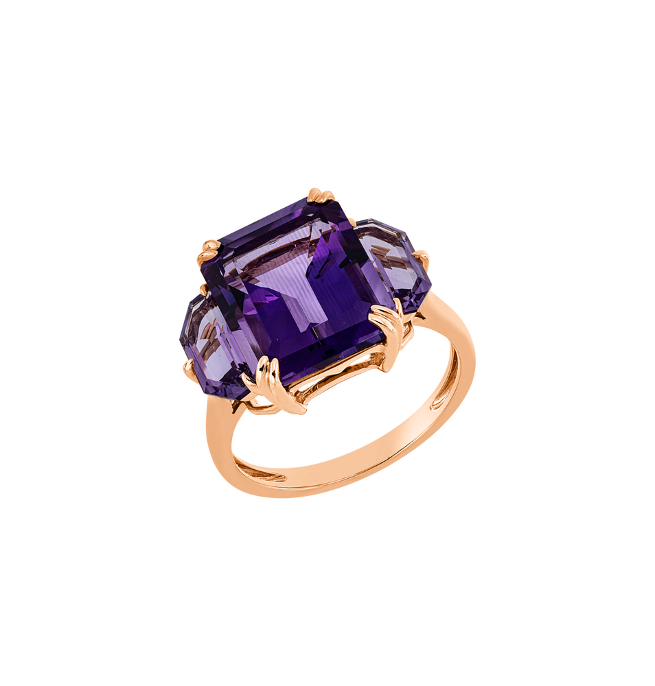 Brogle Classic Amethyst ring Brogle Classic Amethyst ring
