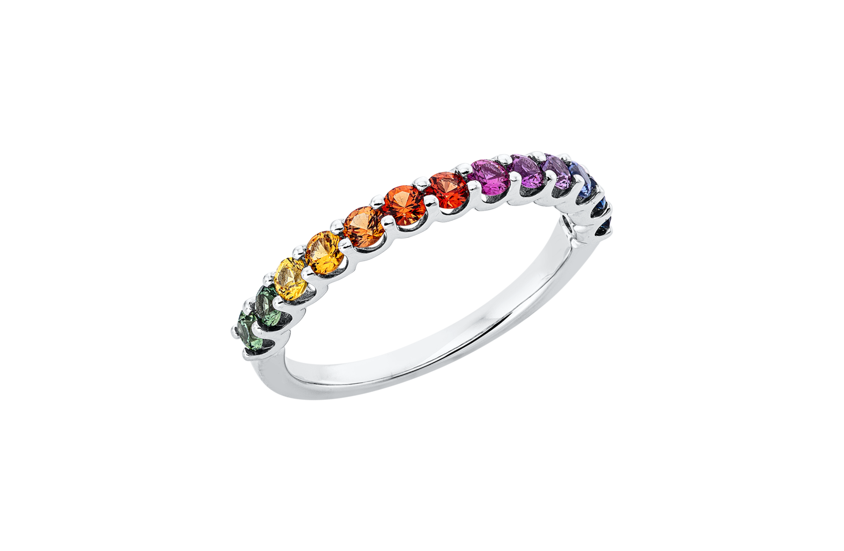Brogle Classic Saphirring Rainbow Brogle Classic Saphirring Rainbow