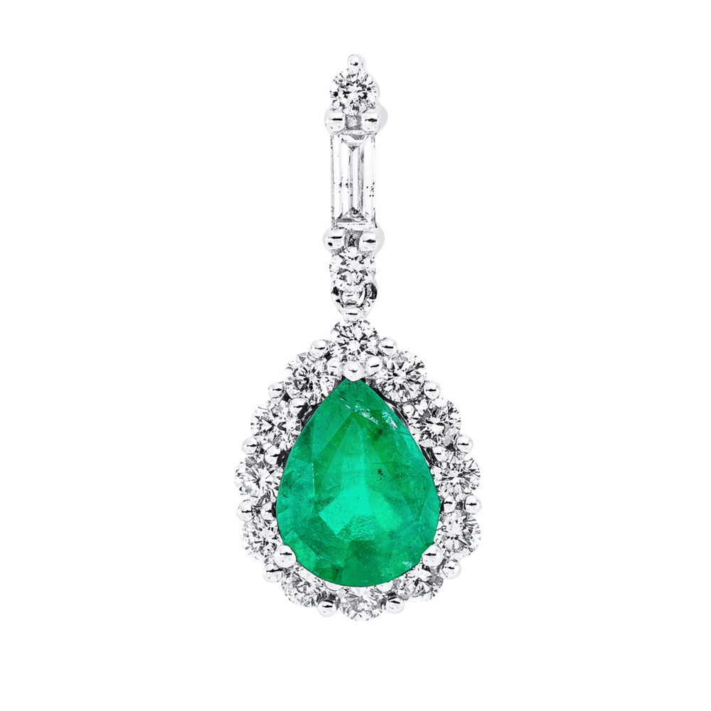 Brogle Selection emerald pendant
