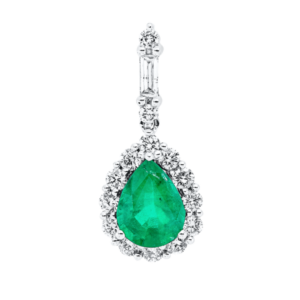 Brogle Selection emerald pendant