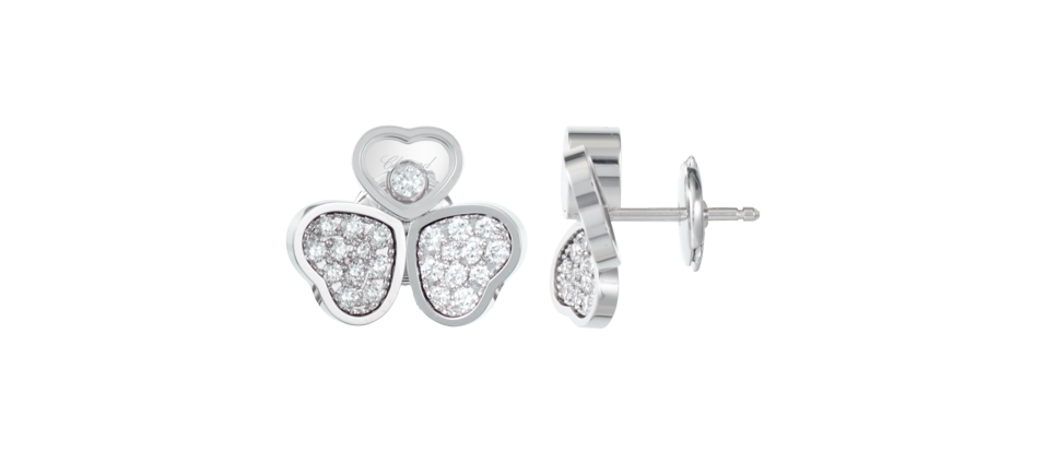 Chopard Happy Hearts Stud Earrings