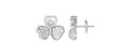 Chopard Happy Hearts Stud Earrings