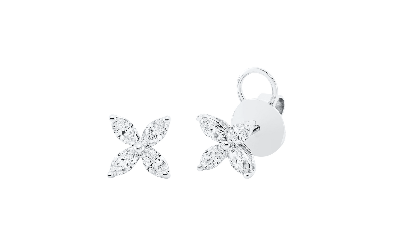 Brogle Classic diamond stud earrings