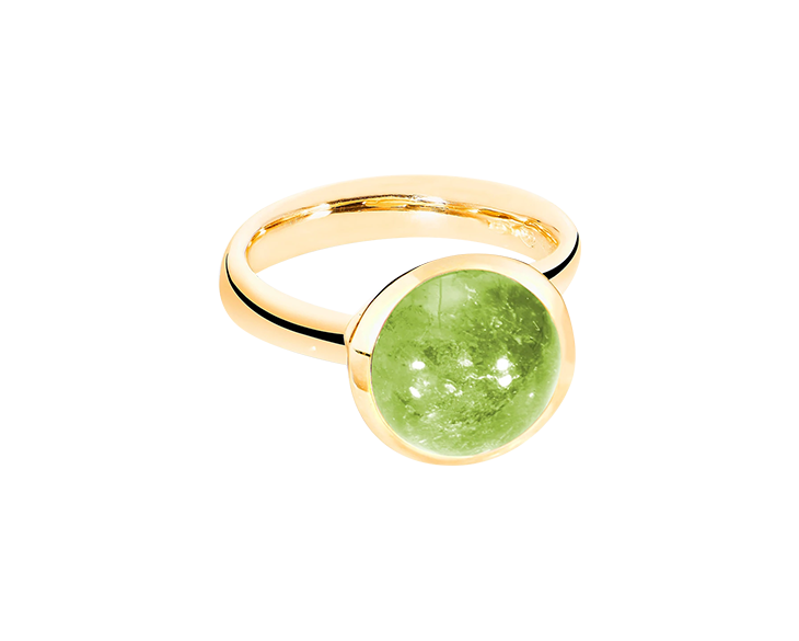 Tamara Comolli Bouton Peridot L Ring