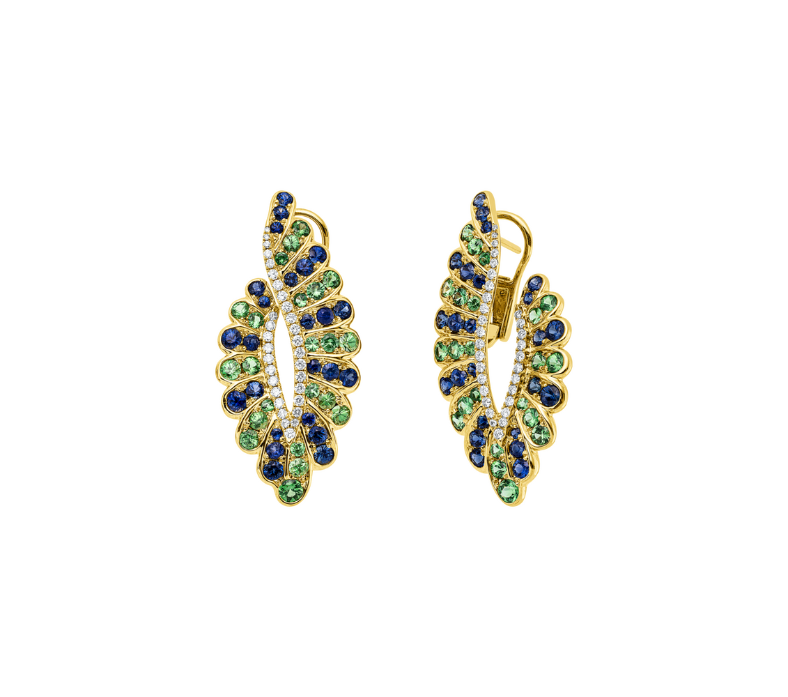 Brogle Selection Farbsteinohrhänger Brogle Selection Farbsteinohrhänger