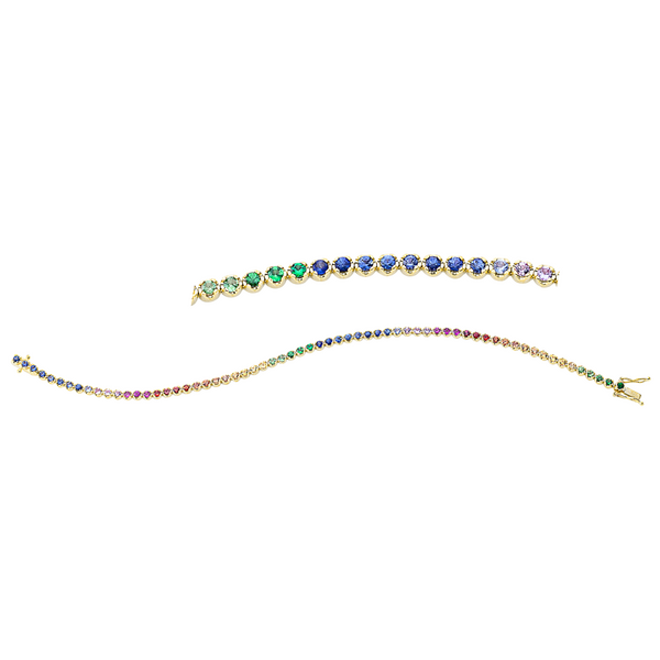 Brogle Classic sapphire bracelet Rainbow Brogle Classic sapphire bracelet Rainbow