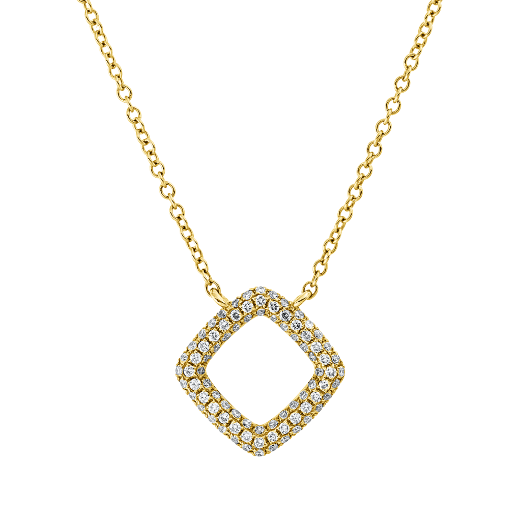 Brogle Classic necklace with diamond pendant Brogle Classic necklace with diamond pendant