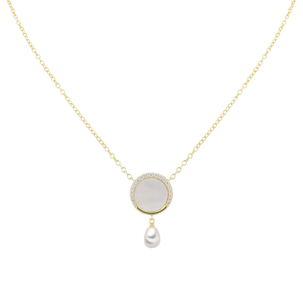 Brogle Classic necklace with freshwater pearl