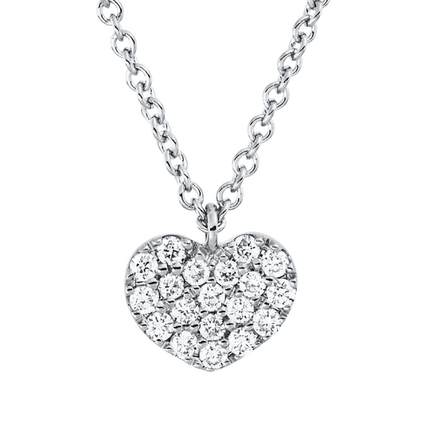 Brogle Classic necklace with diamond heart
