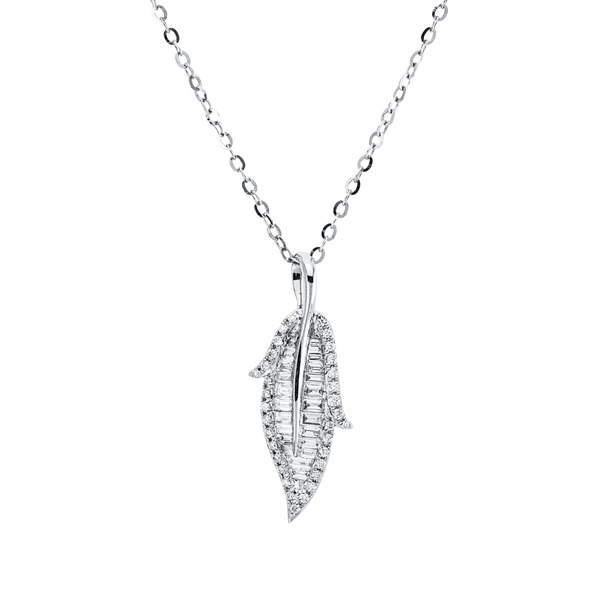 Brogle Classic necklace with diamond pendant Brogle Classic necklace with diamond pendant