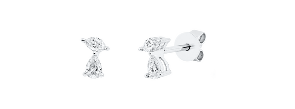 Brogle Classic diamond stud earrings