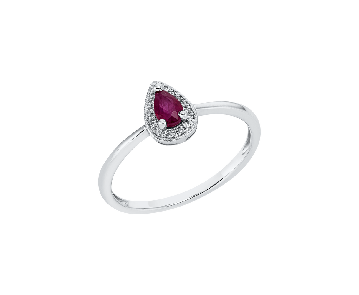 Brogle Classic ruby ring