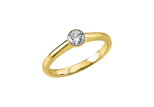 Brogle solitaire ring Sophie up to 0.5 carat