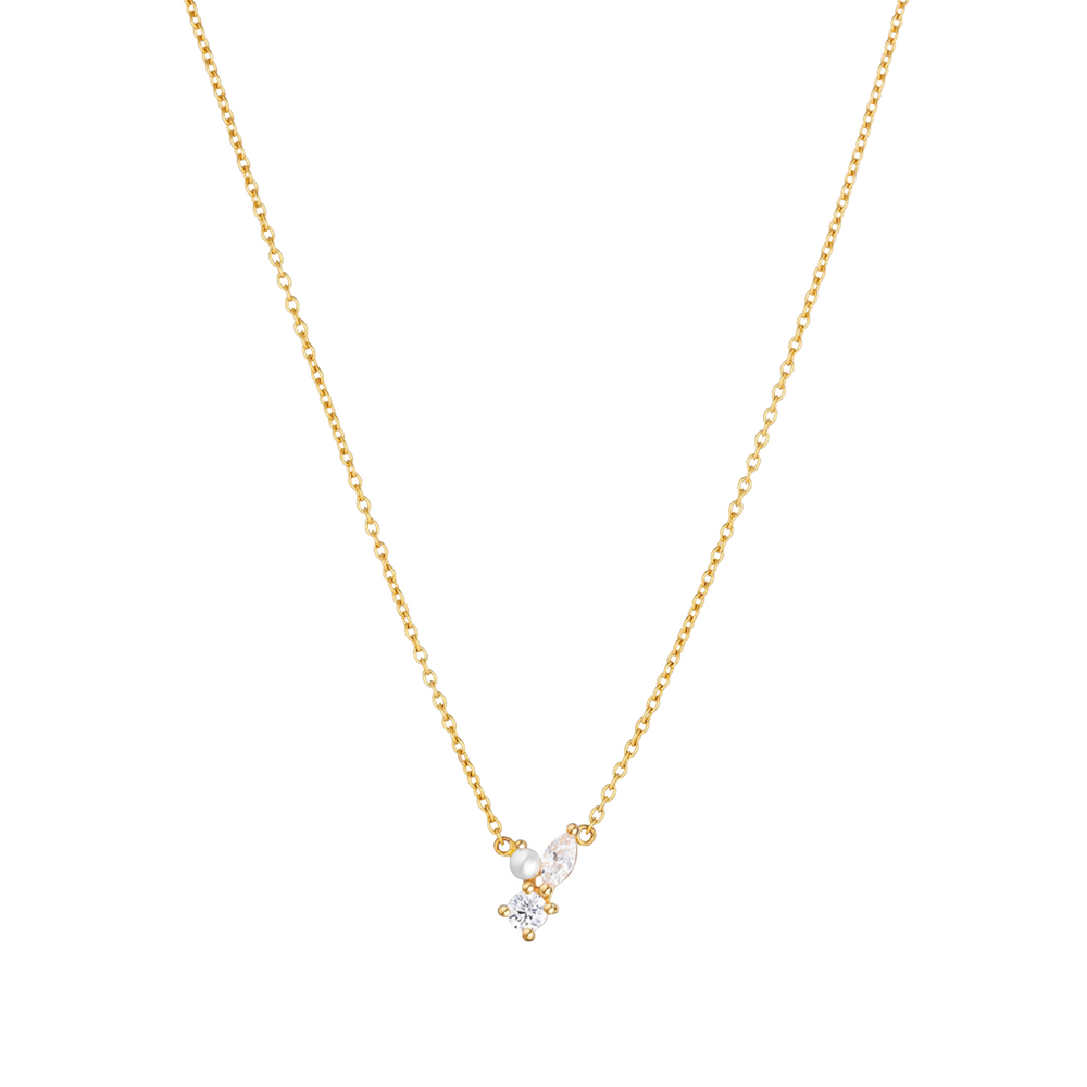 18 Karat vergoldetes Silber