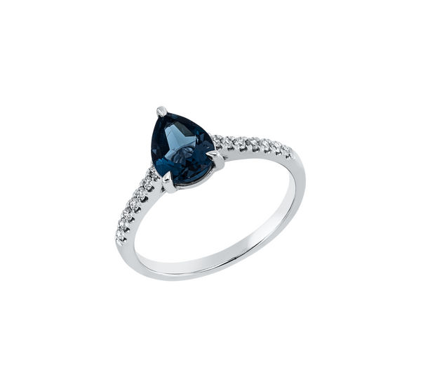 Brogle Classic London Topaz Ring