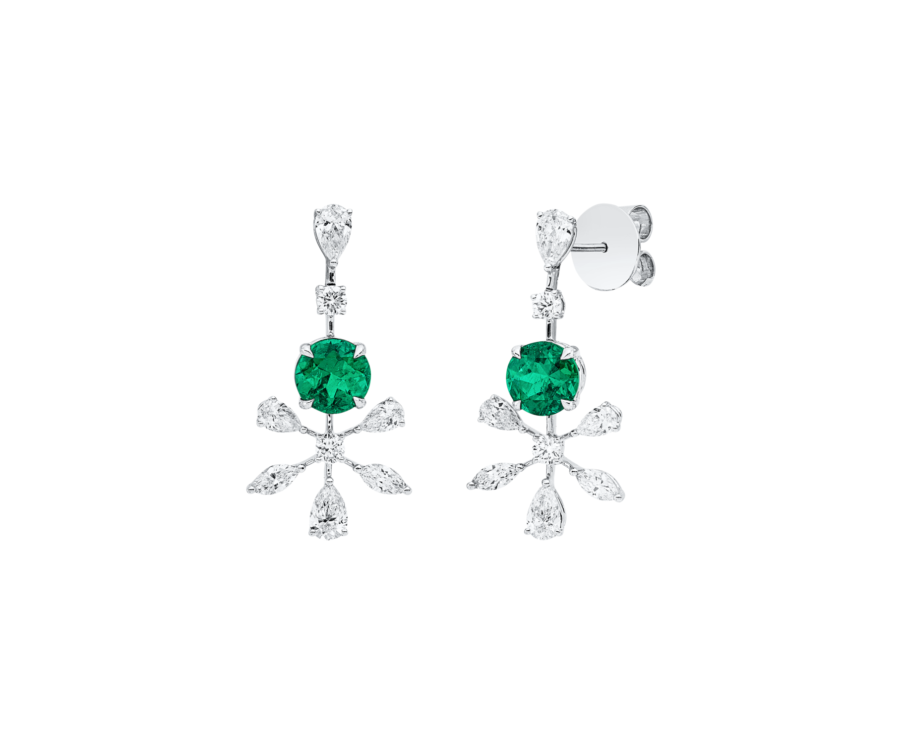 Brogle Selection emerald earrings