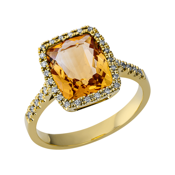 Brogle Selection Felicity citrine ring