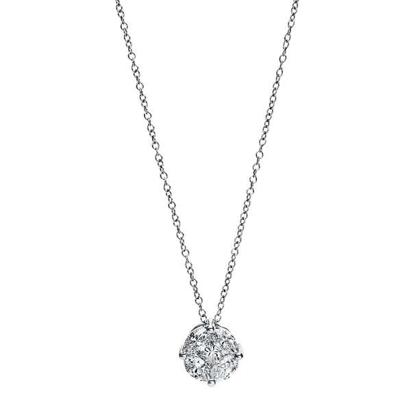 Brogle Classic necklace with diamond pendant Brogle Classic necklace with diamond pendant
