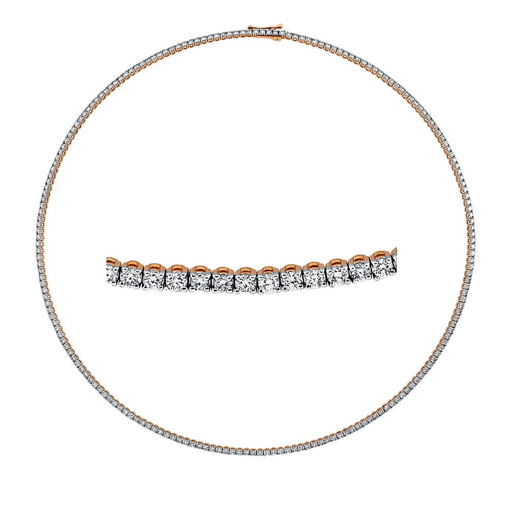 Brogle Selection Eternity tennis necklace