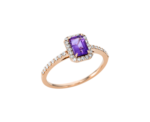 Brogle Classic Amethyst ring Brogle Classic Amethyst ring