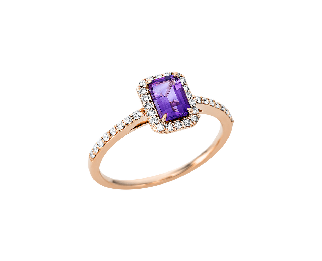 Brogle Classic Amethyst ring Brogle Classic Amethyst ring