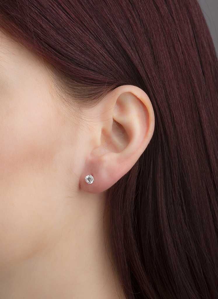 Brogle solitaire ear studs Julia up to 1 carat Brogle solitaire ear studs Julia up to 1 carat