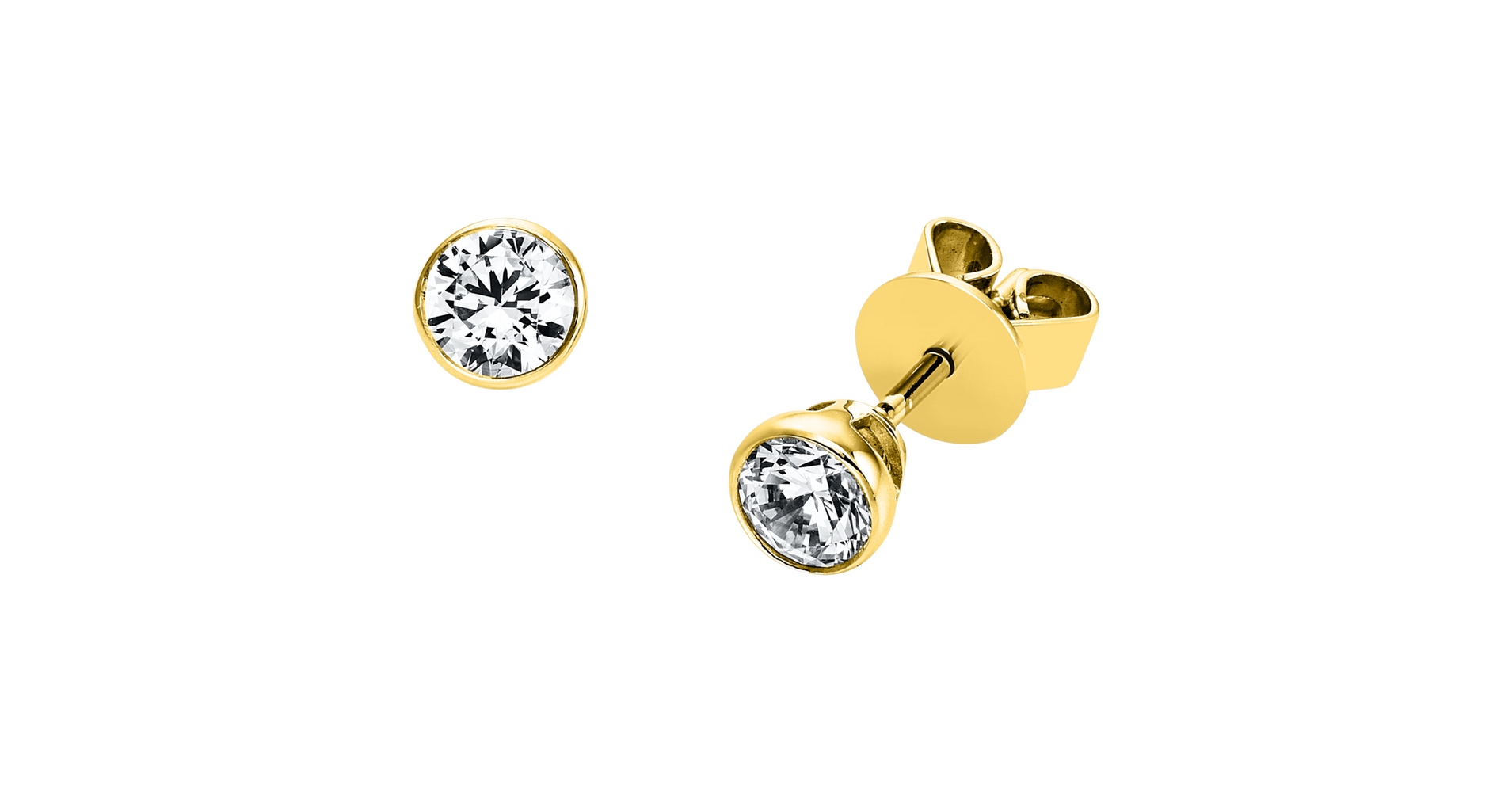 Brogle Selection ear studs Sophie up to 0.5 carat Brogle Selection ear studs Sophie up to...