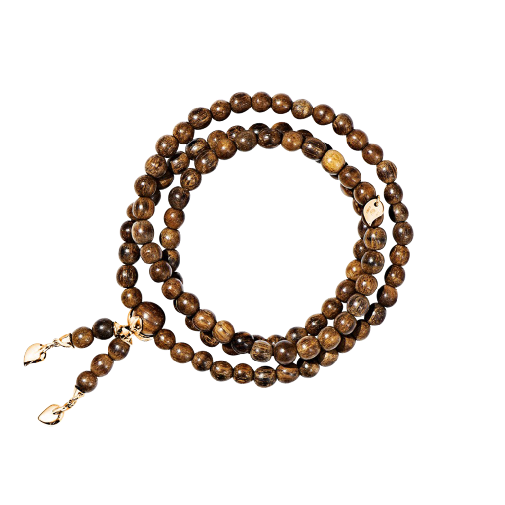 Tamara Comolli India Snakewood Plain Snakewood-Armband und Halskette Tamara Comolli India Snakewood Plain Snakewood-Armband und Halskette