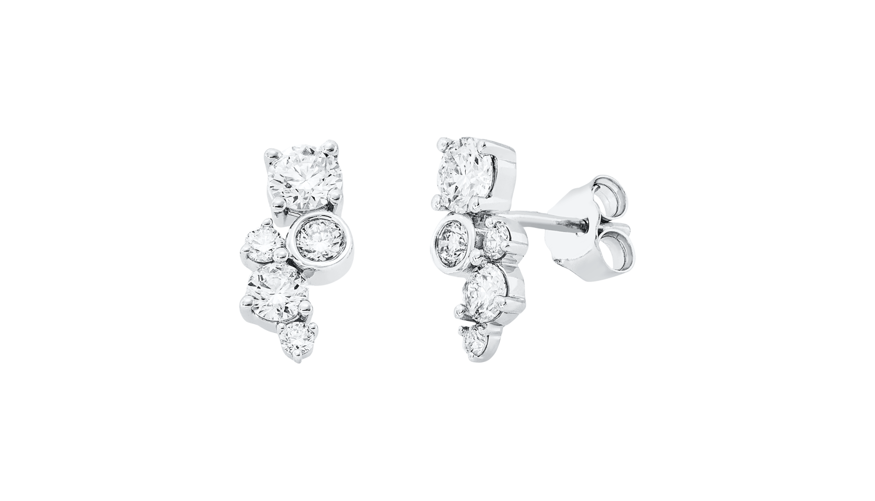 Brogle Classic diamond stud earrings Brogle Classic diamond stud earrings