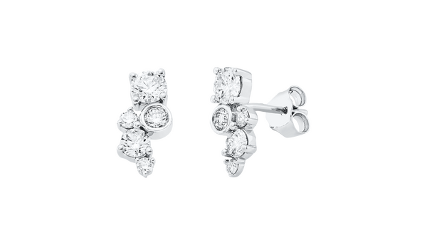 Brogle Classic diamond stud earrings Brogle Classic diamond stud earrings