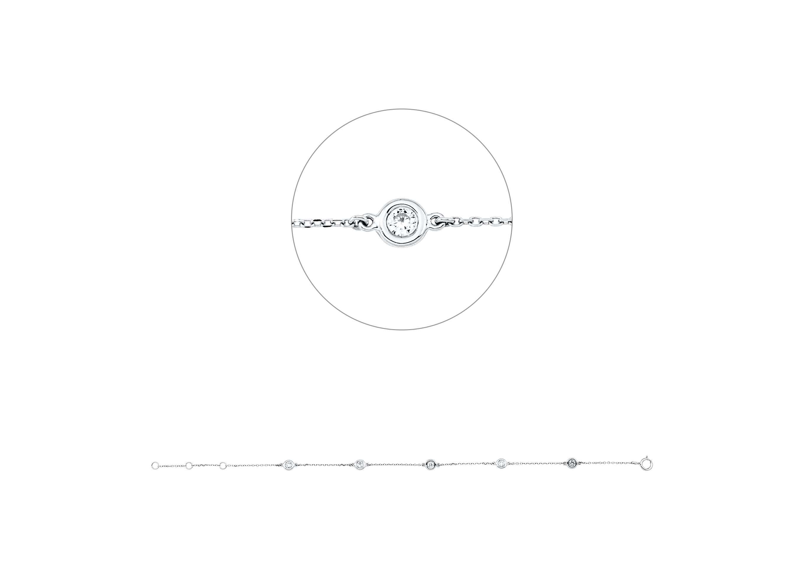 Brogle Classic diamond bracelet