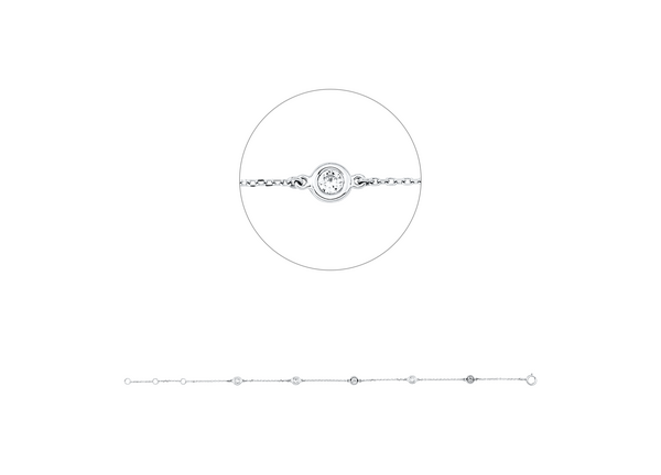 Brogle Classic Diamantarmband