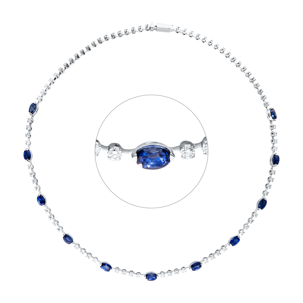 Brogle Selection sapphire necklace