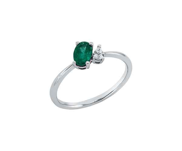 Brogle Classic emerald ring