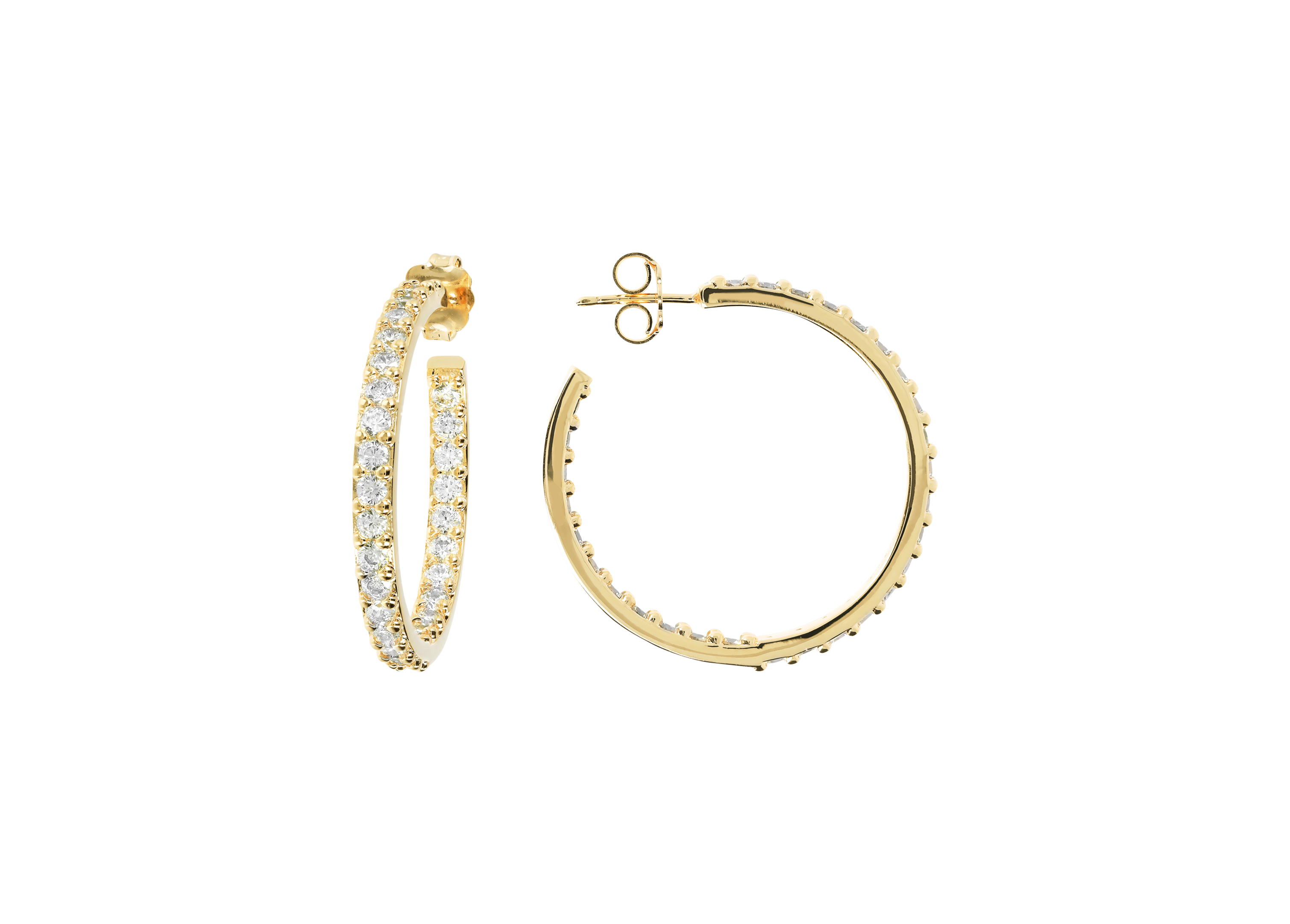 Bronzallure Golden Creolen Bronzallure Golden Creolen