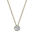 Brogle Selection necklace with pendant Sophie up to 0.5 carat Brogle Selection necklace with pendant Sophie up to 0.5 carat