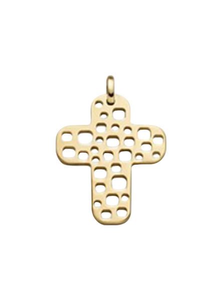 Brogle Classic cross pendant in gold Brogle Classic cross pendant in gold