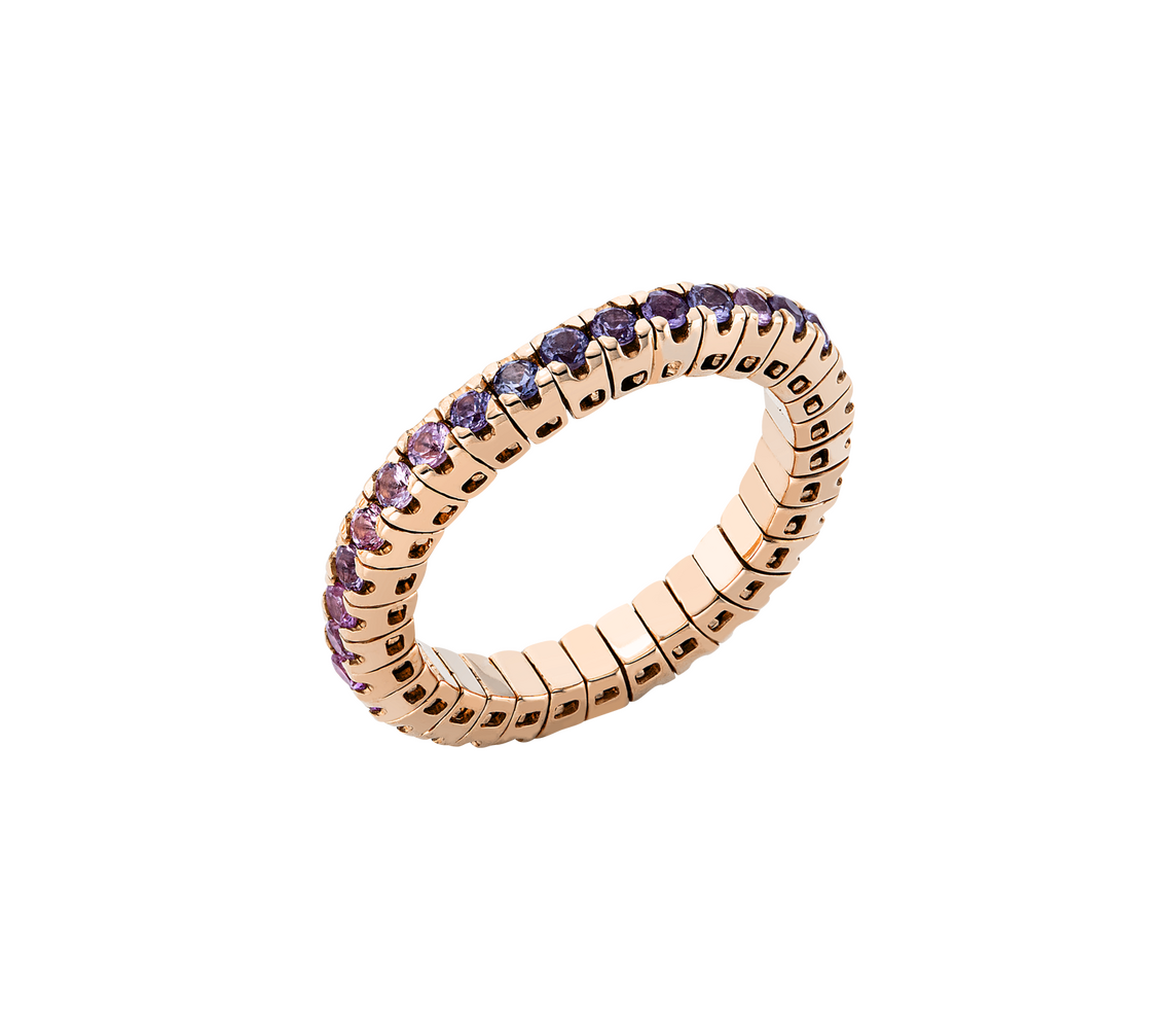 Brogle Classic Farbsteinring flexibel Brogle Classic Farbsteinring flexibel