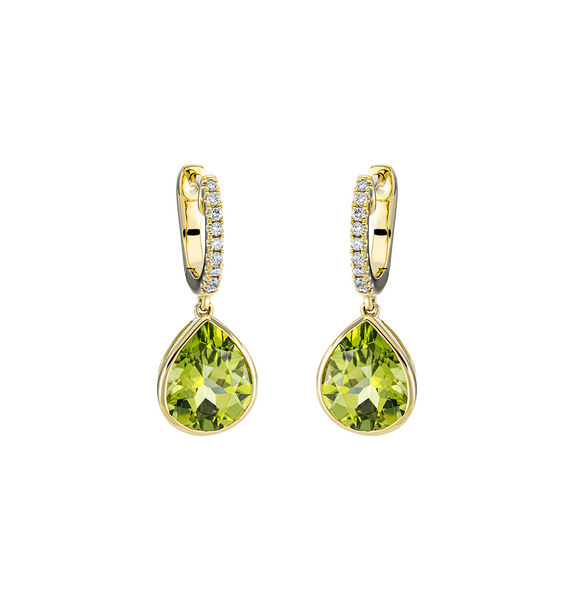 Brogle Classic peridot earrings